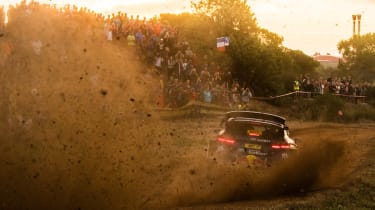 WRC Rally Catalunya - Ford rear