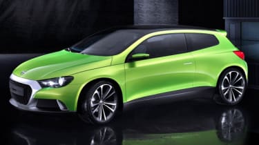 The new VW IROC concept coupe