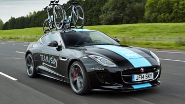 Jaguar SVO builds F-Type Concept for Team Sky