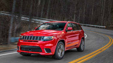 Jeep Grand Cherokee Trackhawk - front driving