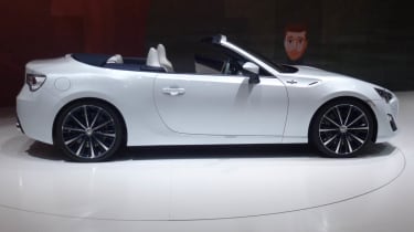 Toyota FT-86 Open Concept live show pictures