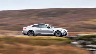 BMW M4 v Porsche 911 side
