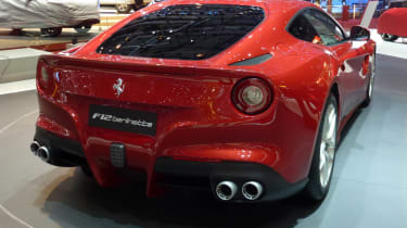 Ferrari F12 Berlinetta rear