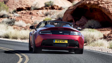 Aston Martin V12 Vantage S Roadster rear view