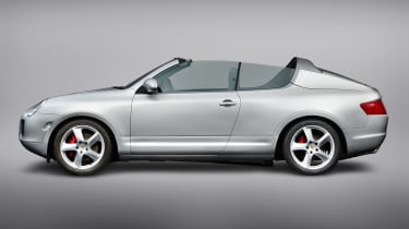 Porsche Cayenne convertible – roof down