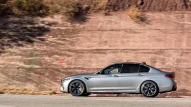 BMW M5 Competition review - profile