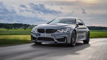 BMW M4 CS - front tracking