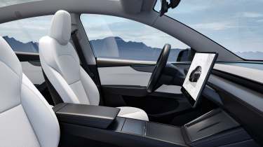 2025 Tesla Model Y interior