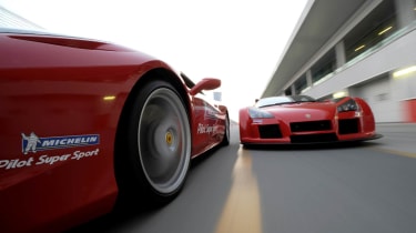 Ferrari and Gumpert