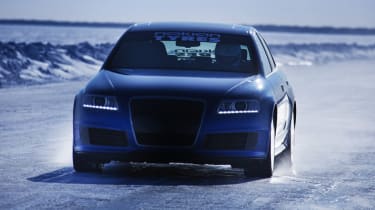 Audi RS6 breaks Bentley&#039;s ice speed record