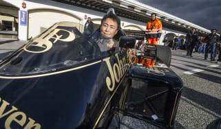 Gran Turismo creator Kazunori Yamauchi Lotus F1 car