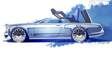 Bentley Mulsanne Convertible Concept roof contracting