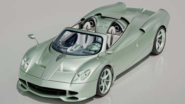Pagani Huayra Codalunga Speedster front