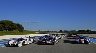 WEC LMP1 cars