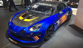 Alpine A110 GT4 – front quarter