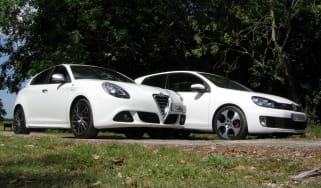 Alfa Giulietta group test twin