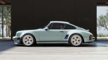 Porsche 911 Carrera Coupe reimagined by Singer – side