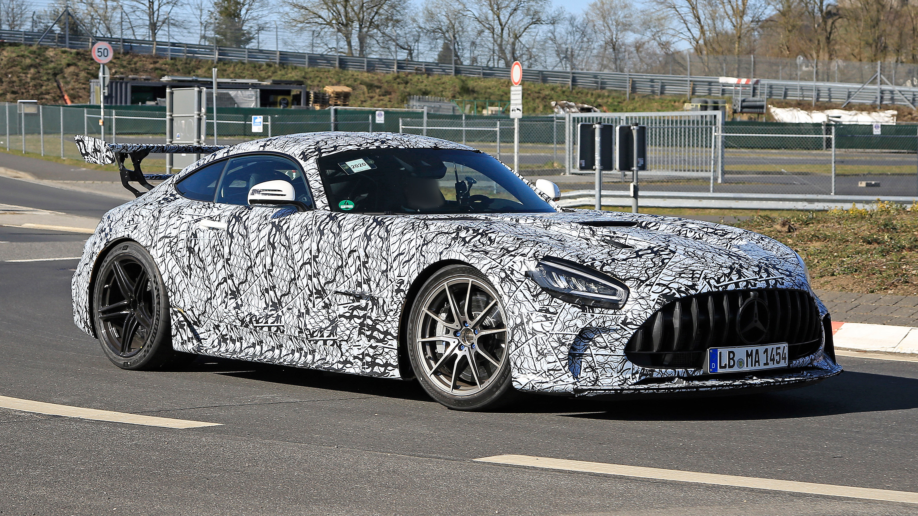2021 Mercedes Amg Gt R Black Series Spied With Gt3 Inspired Front