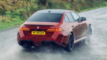 BMW M5 rear