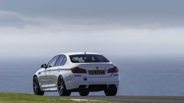 BMW M5 on track