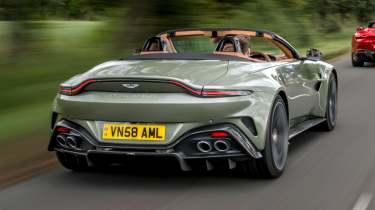 Aston Martin Vantage Roadster rear