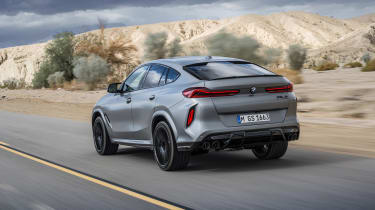 BMW X6 M Competition LCI – rear tracking