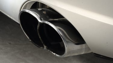 Porsche 996 Turbo exhaust tailpipes