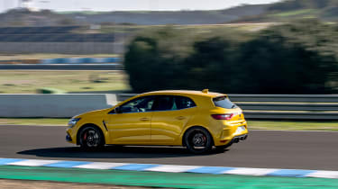 Renault Megane R.S. – side on track