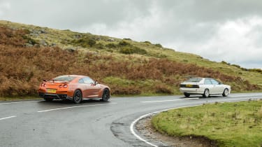 Audi Quattro and Nissan GT-R