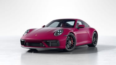 911 GTS Rubystar – front coupe