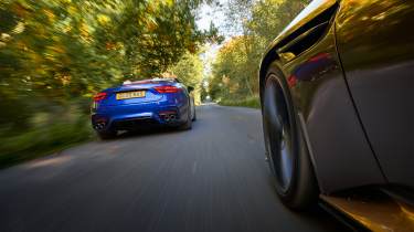 Aston Martin DB12 Volante v Maserati GranCabrio