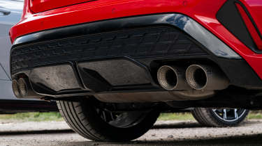 Audi S3 exhaust
