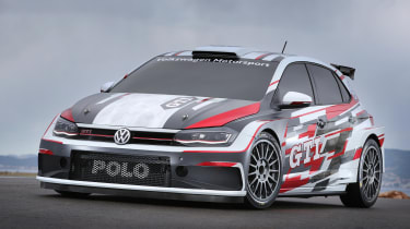 VW Polo GTI R5 – front quarter