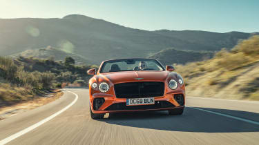Bentley Continental GT Convertible drive - front