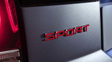 New Range Rover Sport red badge