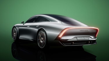 Mercedes EQXX Concept – rear quarter static
