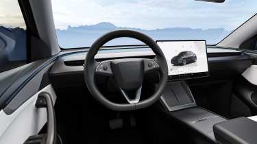 2025 Tesla Model Y interior