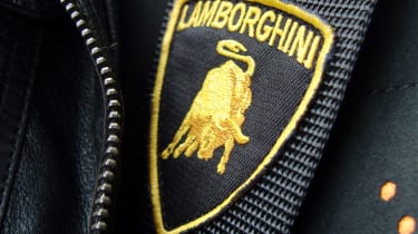 Lamborghini Murcielago LP670-4 SV seat logo