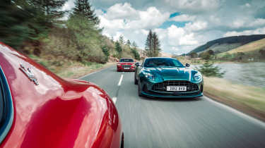 Bentley Continental GT Speed v Aston Martin DB12 v Maserati GranTurismo
