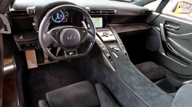 Lexus LFA Nurburgring Edition interior