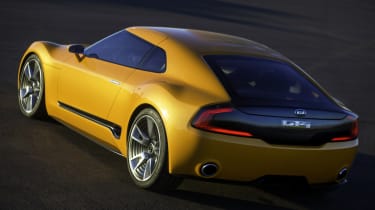 Kia GT4 Stinger concept car