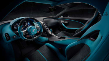 Bugatti Divo - dash