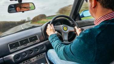 Ferrari 456 GT driving