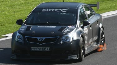 Toyota Avensis BTCC racing car
