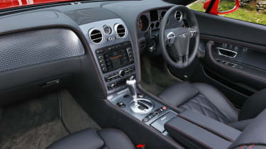 Bentley GTC Speed interior