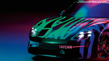 Porsche Taycan teasers
