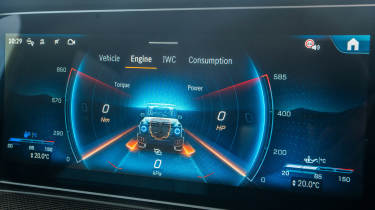 Mercedes-AMG G63 screen