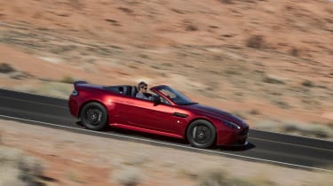 Aston Martin V12 Vantage S Roadster side profile