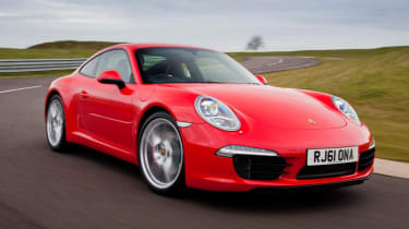 Porsche 911 Carrera red