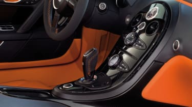 2012 Bugatti Veyron Vitesse interior sports seat